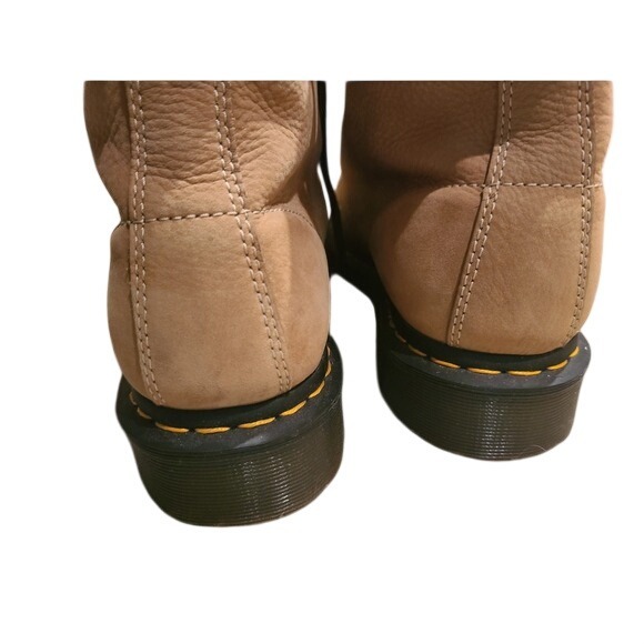 Dr. Martens 1460 Pascal Ambassador Tan Leather Lace Up Boots Mens 10 Womens 11 - Picture 4 of 8